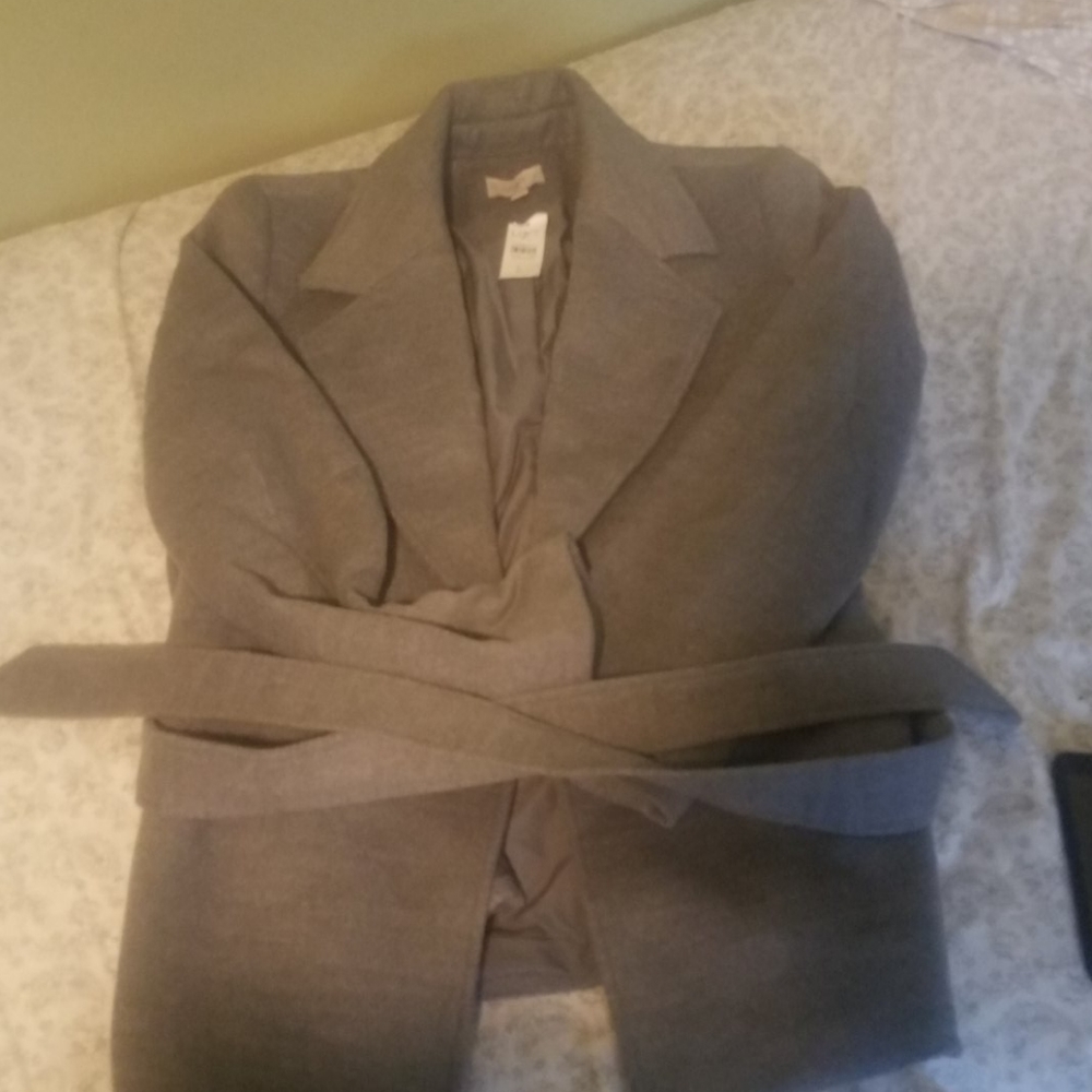Large grey loft jacket